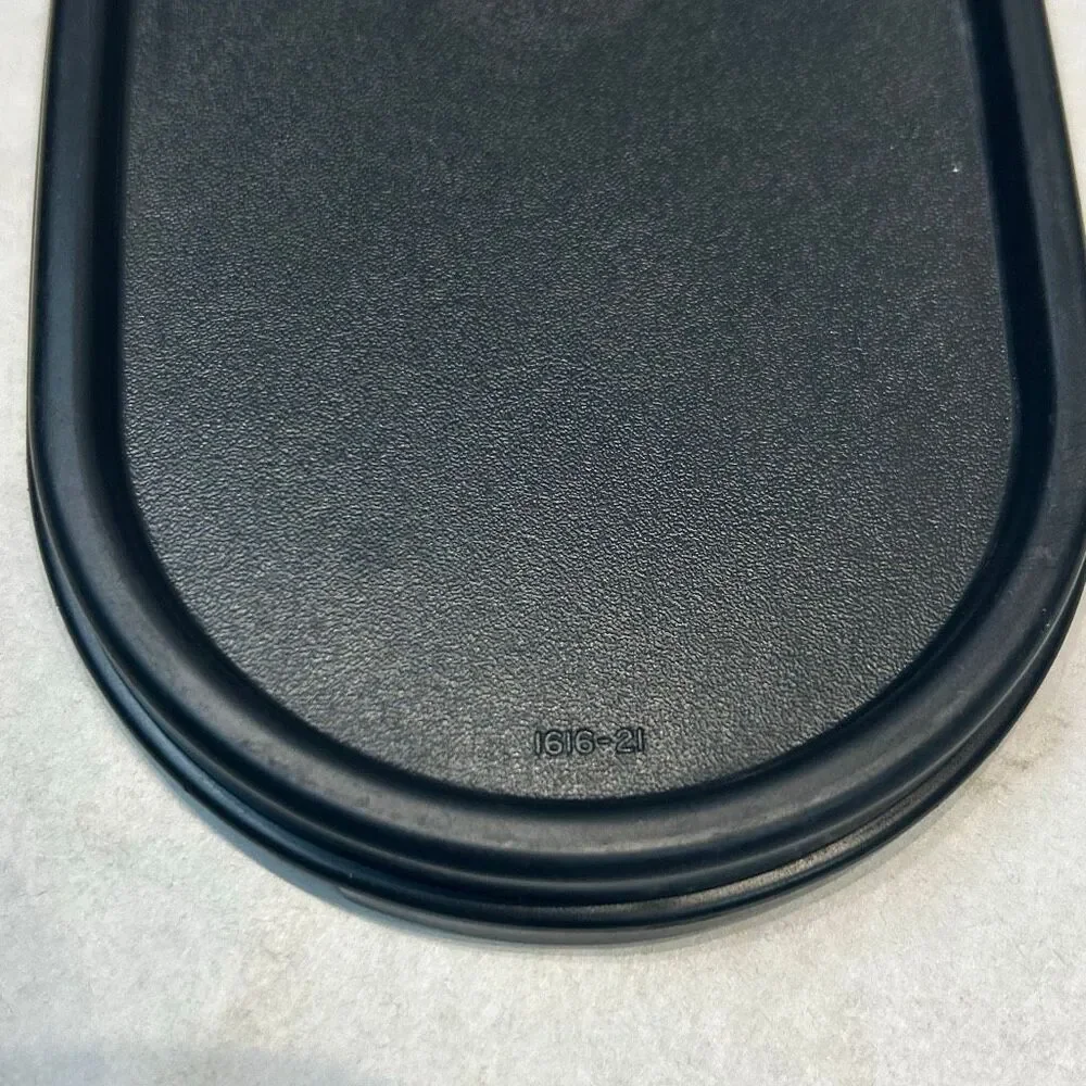 Tupperware Modular Mates Oval Seal Lid Black 1616-21 Replacement LID ONLY